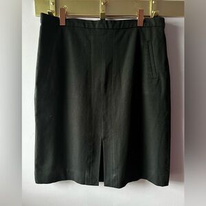 J. Crew Black Skirt Size 10